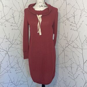NWT Susina‎ Cowl Neck Long Sleeve Dress, Size XS